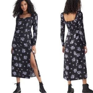 Anthropologie Maeve for Hedy Ruffled Midi Dress.